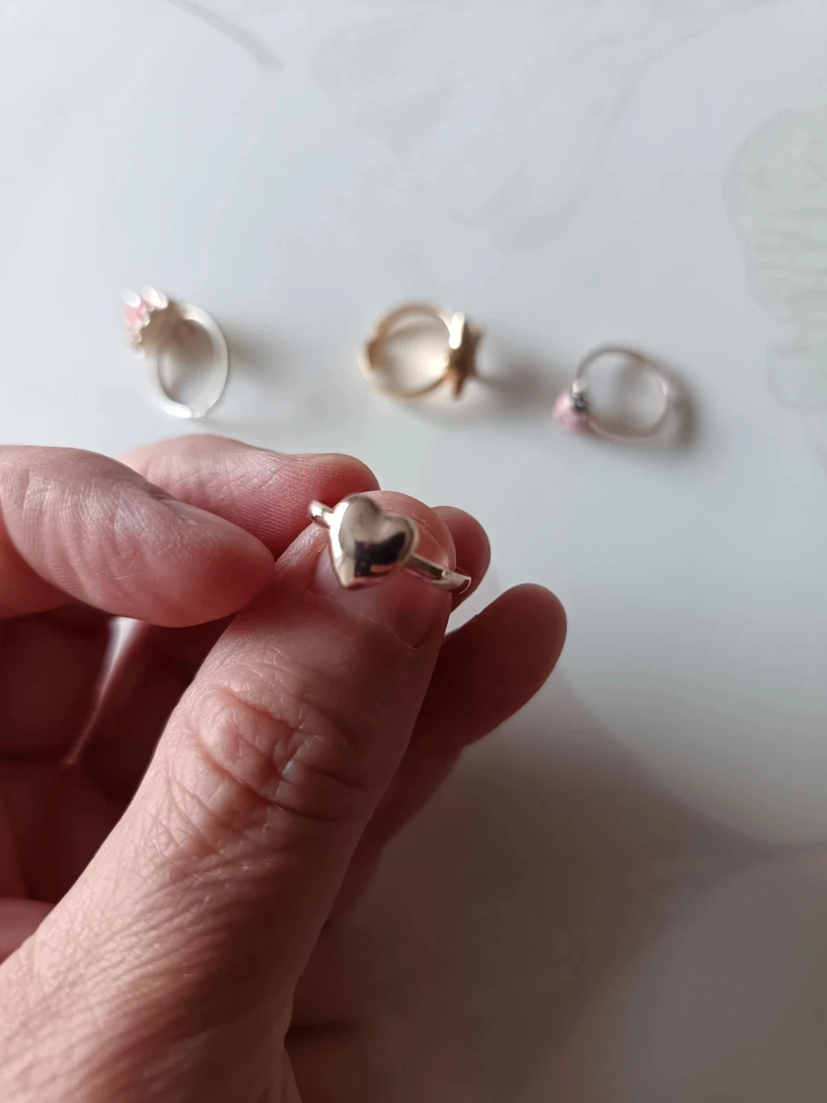 Adjustable children's fancy ring set – photo 3